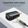 Vention Adaptador HDMI (Macho) a VGA (Hembra) con Audio Jack 3.5mm, Conversor aidb0